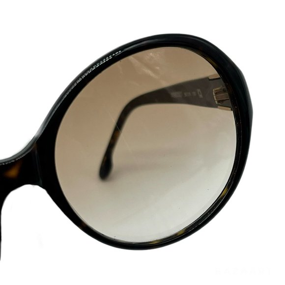 Anna Sui AS60501 Made in Italy Women's Vintage Round Sunglasses in Brown - Picture 9 of 13